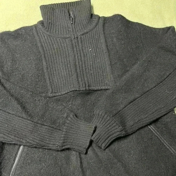 Men's Wool Ski Sweater LG - Picture 1 of 6